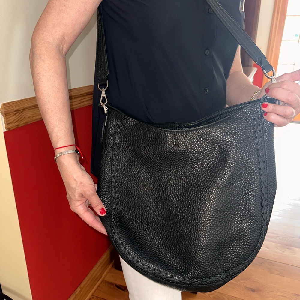 Rebecca Minkoff Black Hobo Bag with Slouchy Design